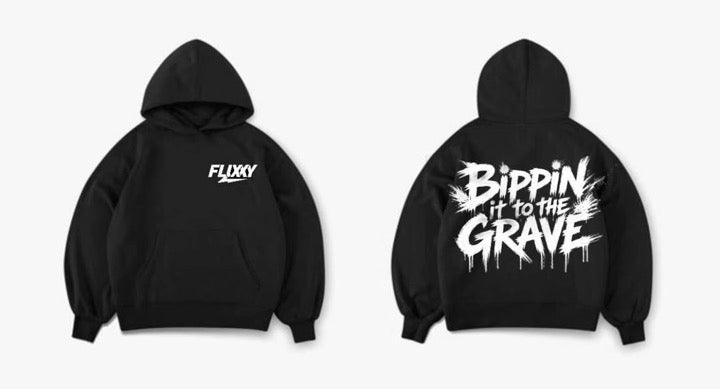 FLUXXY BLACK HOODIE