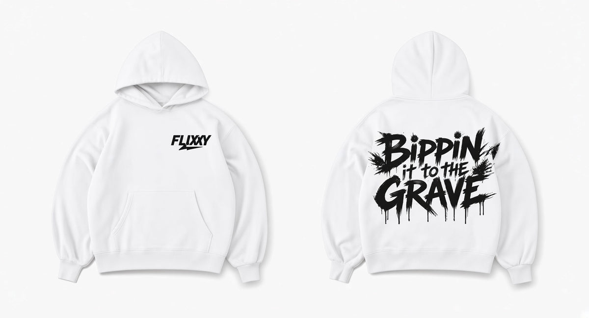 FLUXXY WHITE HOODIE